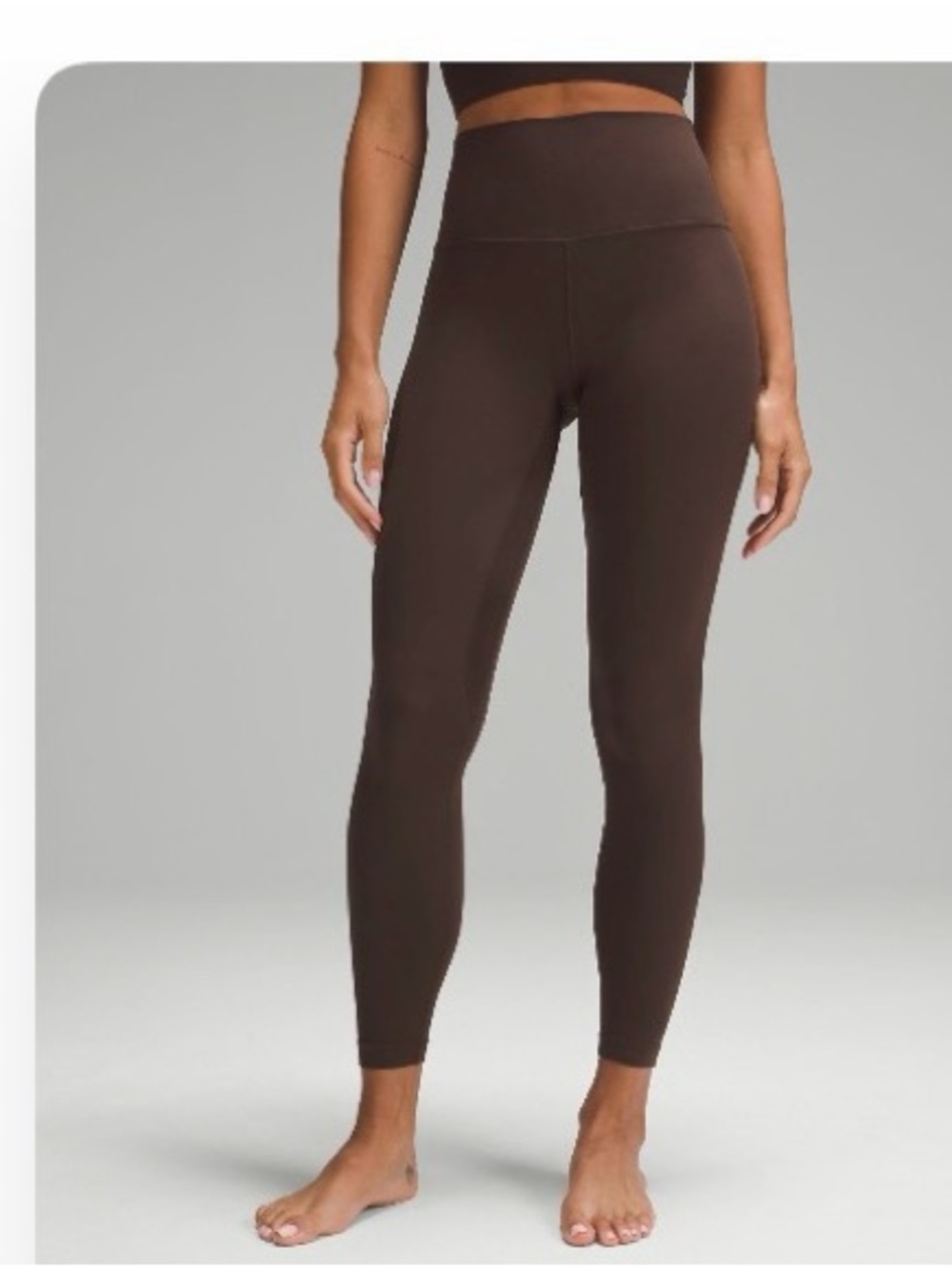 lululemon athletica Align 28” Espresso High-Rise Leggings